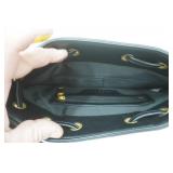 NEW Black & White Purse w/Buckle; Melie Bianco Julie Fringe Bag-Black