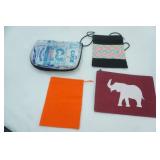 NEW/LIKE NEW Makeup Bags, Small Purse, Drawstring Bag