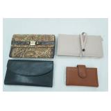 Valentino Jewelry Organizer Wallet; Card Holder; Giani Bernini Tapestry Wallet; Black Faux Leather Wallet