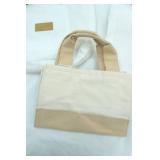 2ct NEW Cozy Earth White Canvas Tote Bags; 1ct Michael Kors Small Canvas Tote
