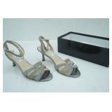 NEW Nina New York Silver Dress Sandals/Heels size 9