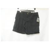 NWT Sonoma Womens Black Bermuda Shorts Size 12