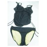 Womens Athleta 2-Piece Tankini Swim Set