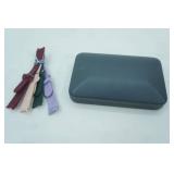 Silicone Apple Watch Band Set of 5 w/Jewelry Case