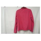 NEW Pink Fleece Zip-Up Sweatshirt Size L