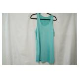 3OA Size 2XL Light Teal Tank Top