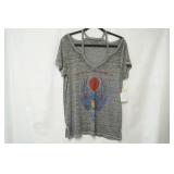 NWT Lucky Brand Size L "Journey" V-Neck T-Shirt