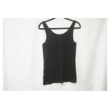 NEW A New Day Size L Fitted Black Tank Top