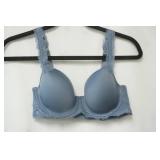 Wacoal 32D Blue Lace Bra