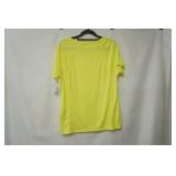 Exertek neon yellow size M womens athletic t-shirt