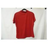Nike Golf Dri-Fit Womens Size L. Red Polo T-Shirt