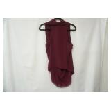 Fate Size M Dress Tank. Wine Color