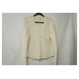 St. Johns Bay Ivory Knit Sweater Size L