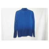 Athleta Royal Blue Turtleneck Size L