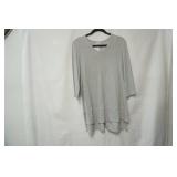 Prairie Cotton 3/4 sleeve knit top size s