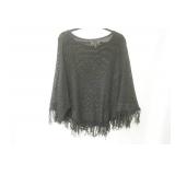 Arianna by Howards Size O Black Crochet Sweater / Cover (w/cuffs)