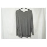 Loft Size L Long Sleeve Blouse