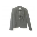 Calvin Klein Size 14 Black Blazer