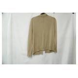 Preswick & Moore Light Tan Cardigan. Size L