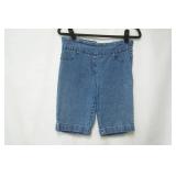Ruby Road 10P. Stretch pull-on jean shorts