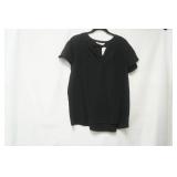 NWT Sonoma Size L. Black Blouse