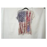 Maurices size L american flag t-shirt