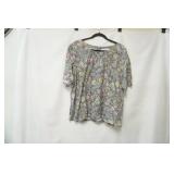 Christopher Banks Floral Blouse. Size L