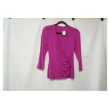 Fuschia Blouse. (no size s?)