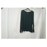 Celebrate Together size XXL forest green sparkle long sleeve