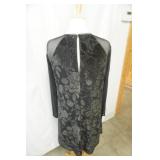 Rachel Roy Floral Shimmer Mini Dress. Size M