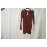 NWT Maurices Size L Long Sleeve Blouse