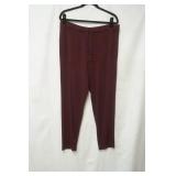 Lou & Grey for Loft Size L Burgundy Lounge Pants