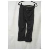 black yoga wide leg capris (size s?)