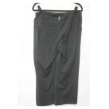 Sketchers Los Angeles Size XL black wide leg capri leggings