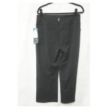 NWT Sketchers Los Angeles Size XL black wide leg capri leggings