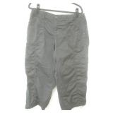 Style & Co size 14 black cargo crop pants