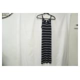 Old Navy Size M. Navy Blue w/white stripes dress