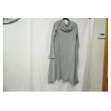 Grey Cowl neck sweater dress (short in the front, long in the back)