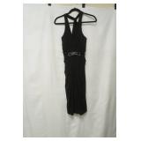 London Time Size 8 black evening dress
