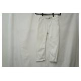 J. Jill Denim Size 4 High rise white cropped