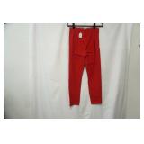 Athleta size 8 red cropped slacks