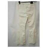 Bershka White Flare Jeans Size 10