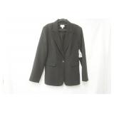 NWT Nine West Size 14 Black Blazer
