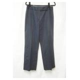 Navy Blue Cropped Slacks. Size 6P