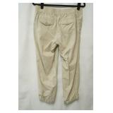 Talbots Size 6 cropped khaki pants