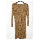 NWT Old Navy Maternity size M Leopard Print Dress