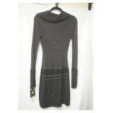NWT IZ Byer black sweater dress,size L