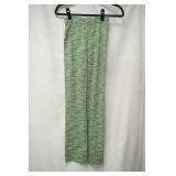 Sunday Best green striped leggings size xs