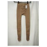 Leggings Covering ,full feet ,tan, size unknown