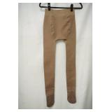 Leggings Covering ,full feet ,tan, size unknown